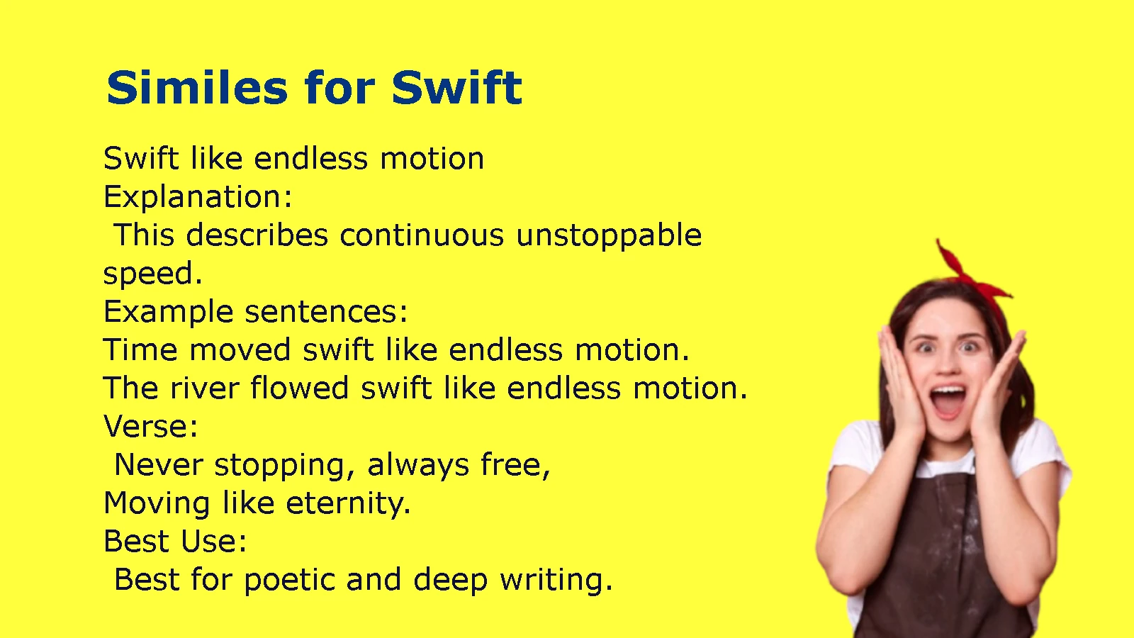 Similes for Swift