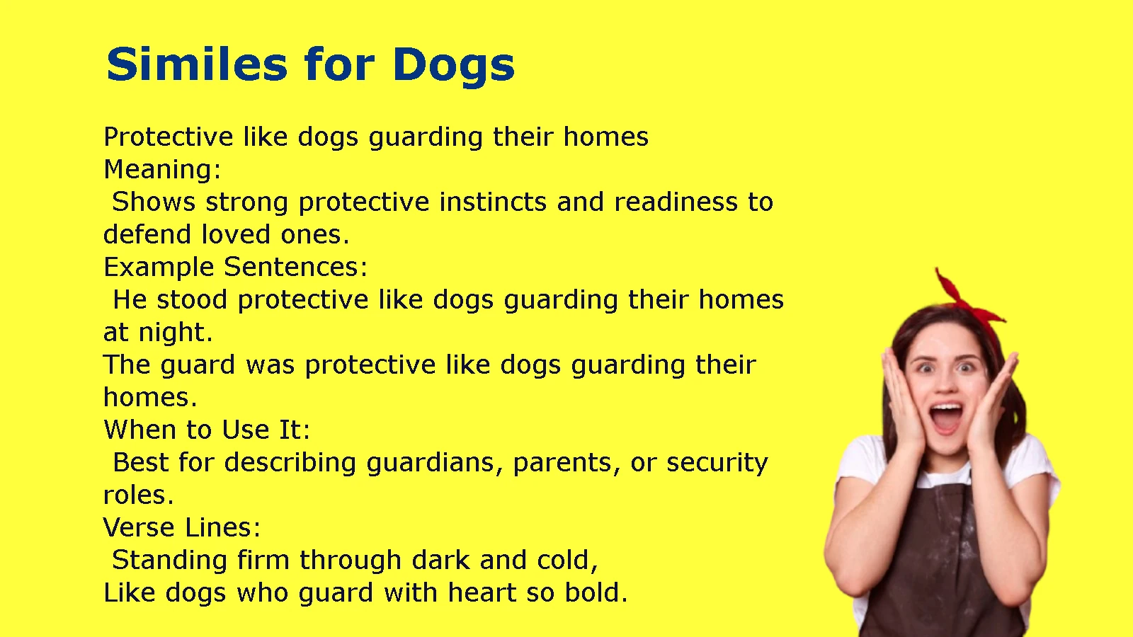Amazing Similes for Dogs You’ll Love Using in Writing