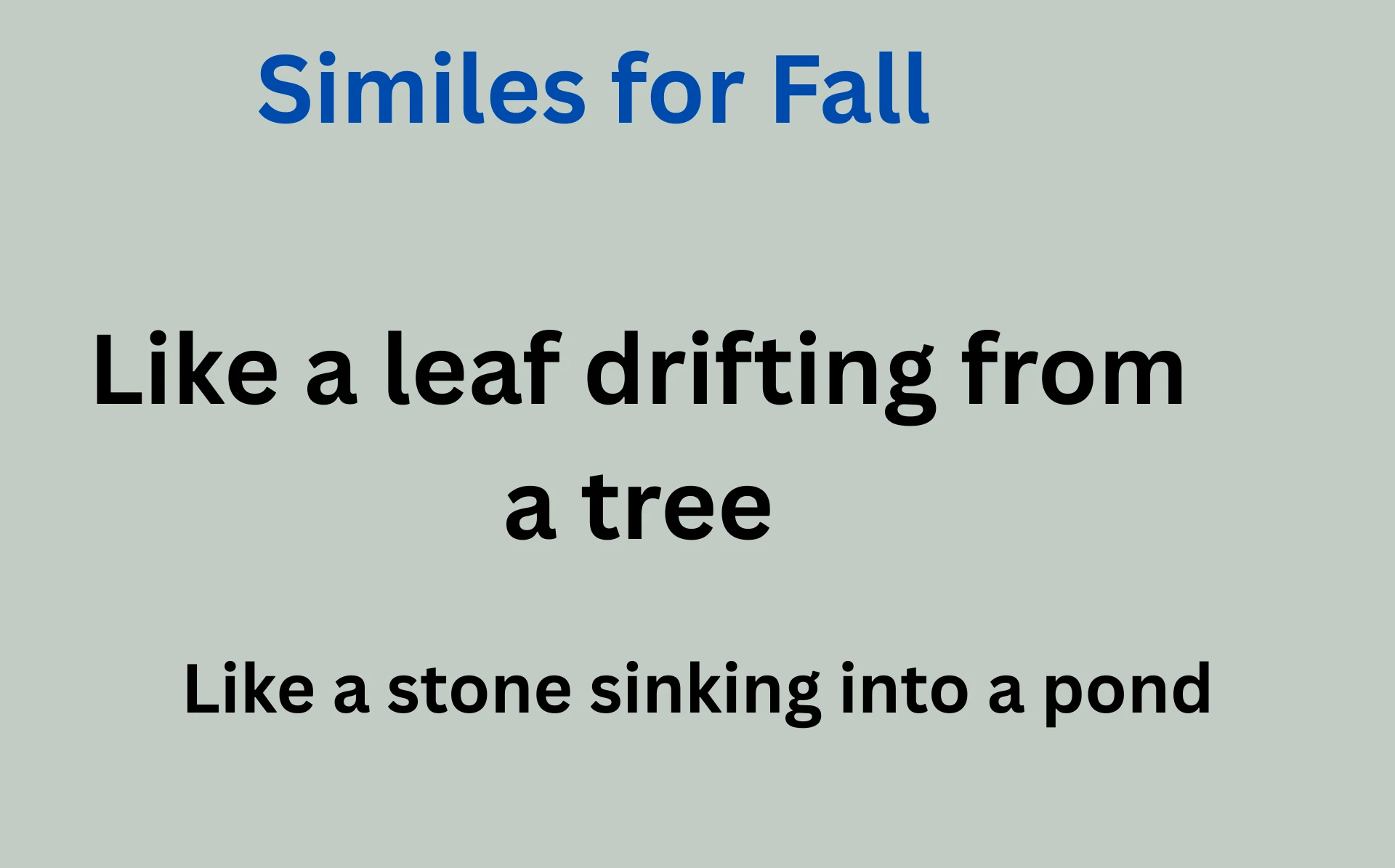 Similes for Fall: Express Autumn with Creative Comparisons