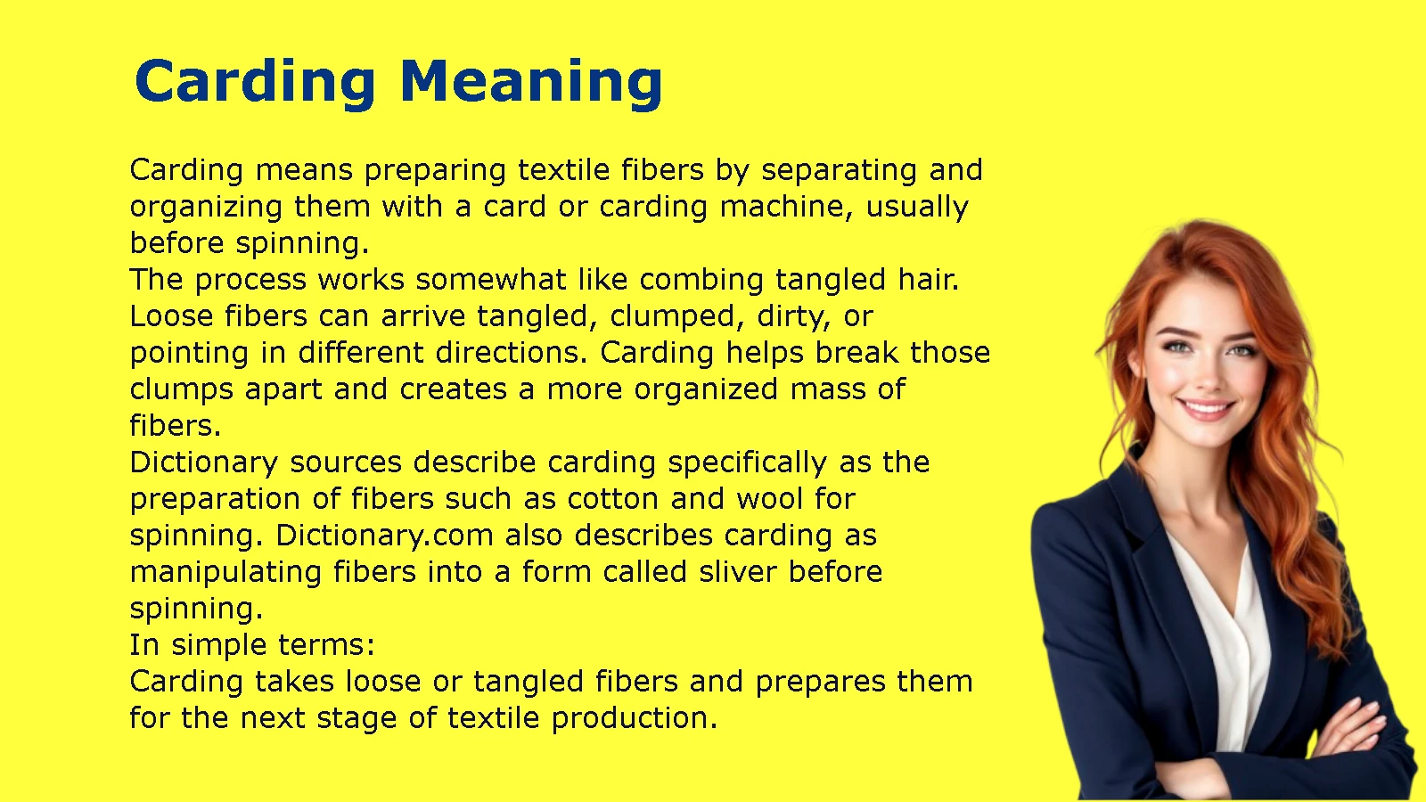 Carding Meaning