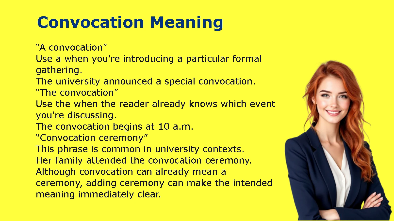 Convocation Meaning