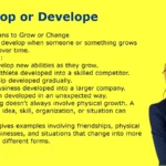 Develop or Develope