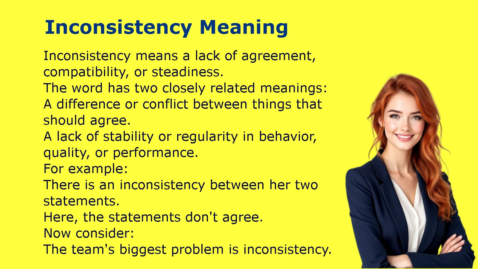 Inconsistency Meaning