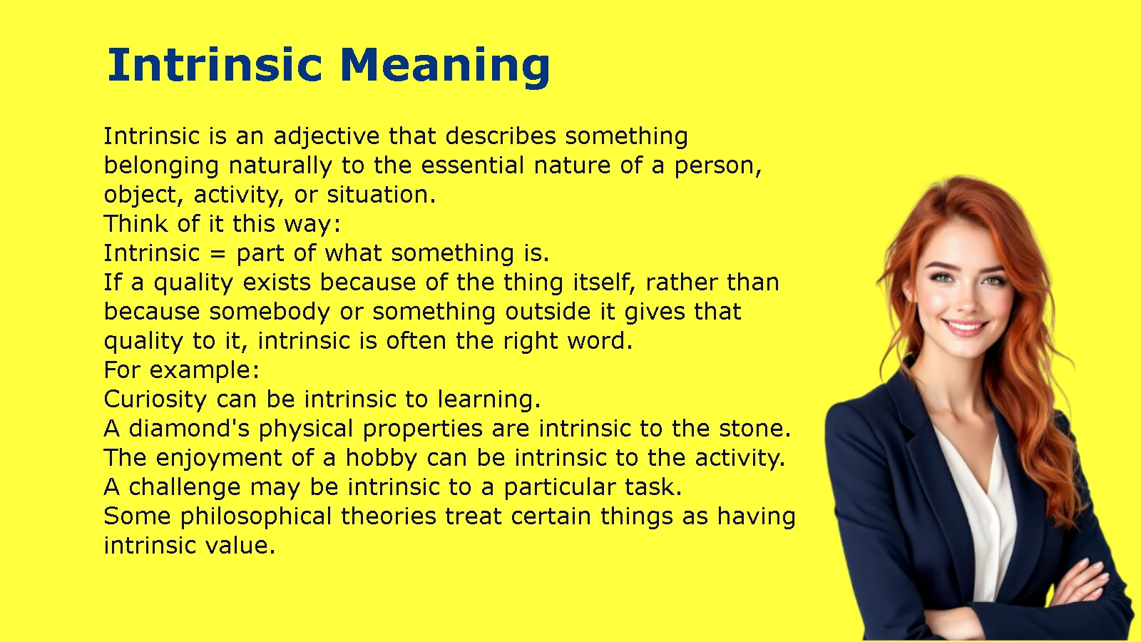 Intrinsic Meaning