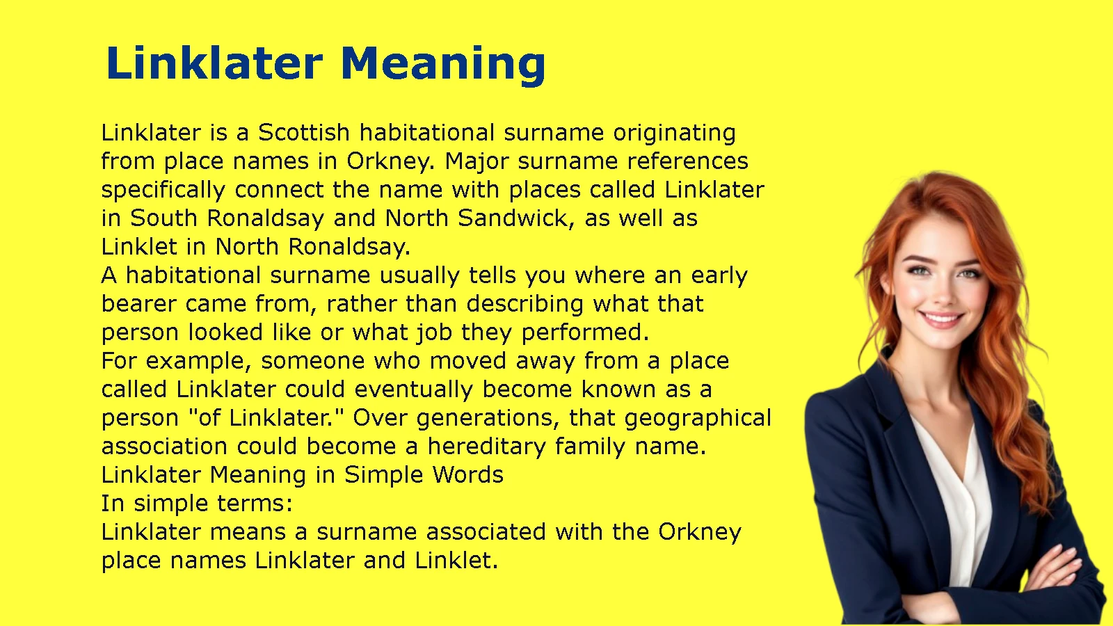 Linklater Meaning