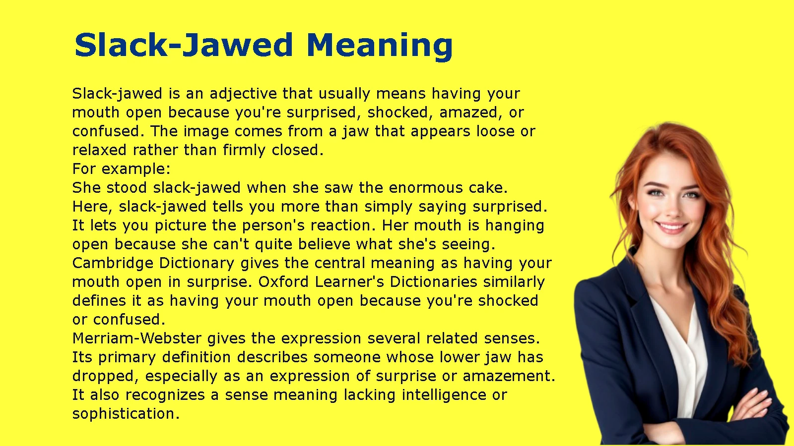 Slack-Jawed Meaning