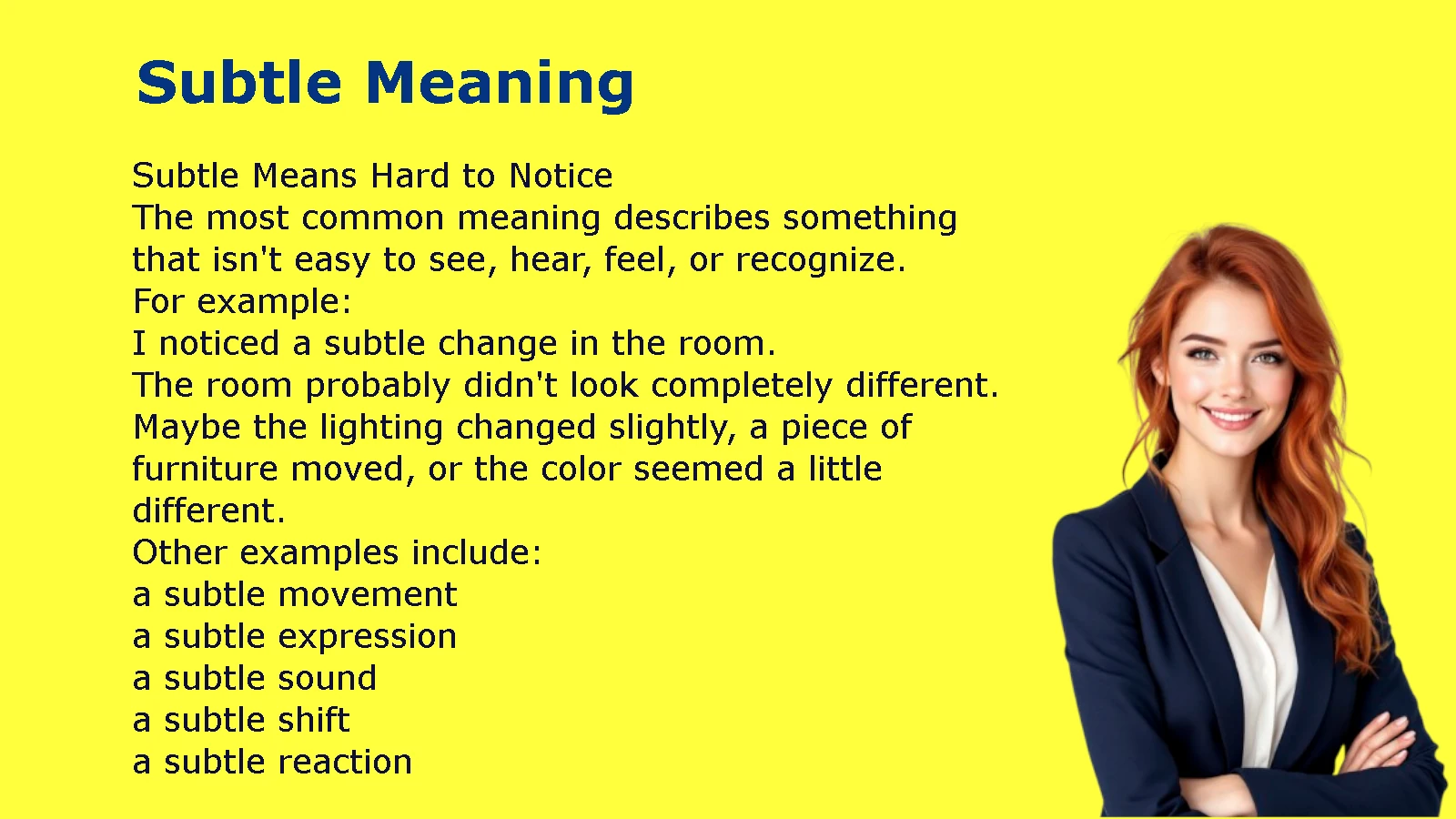 Subtle Meaning