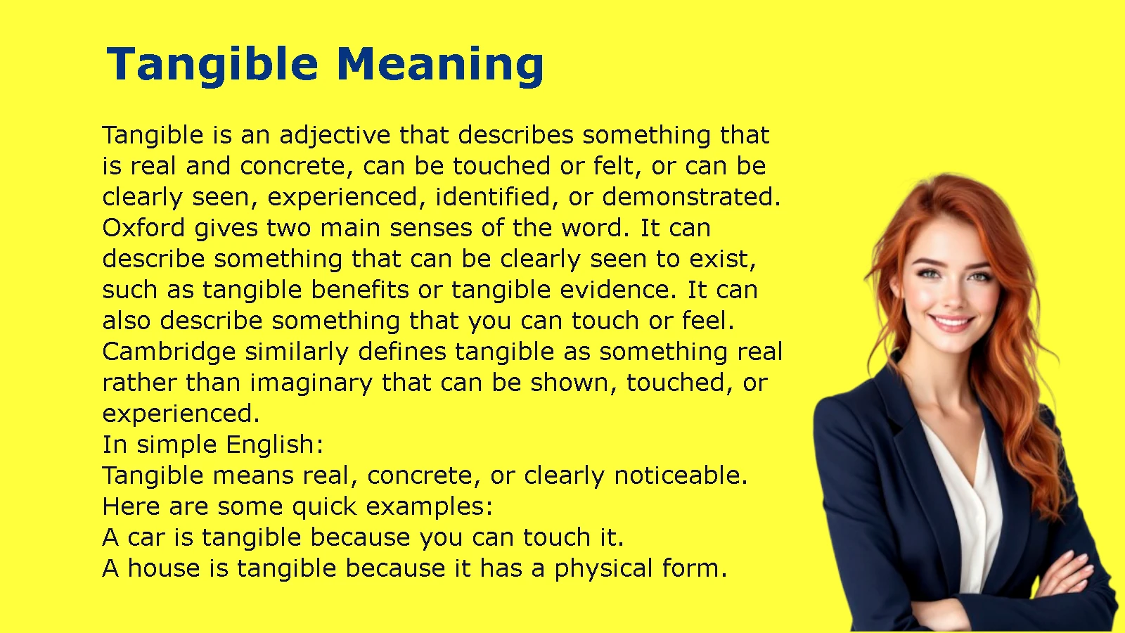 Tangible Meaning
